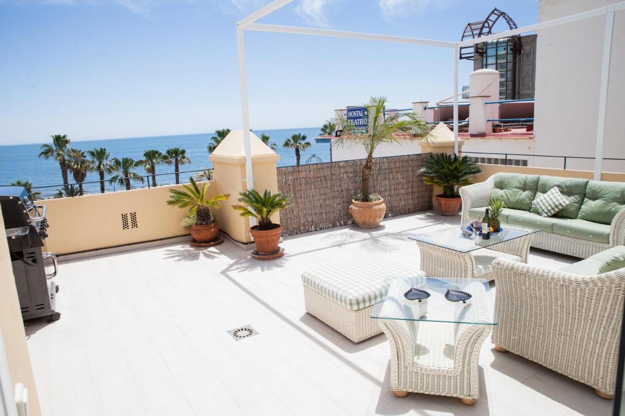 Spacious 200 Sq.M. Penthouse With Sea View Terraces Torremolinos Exteriör bild